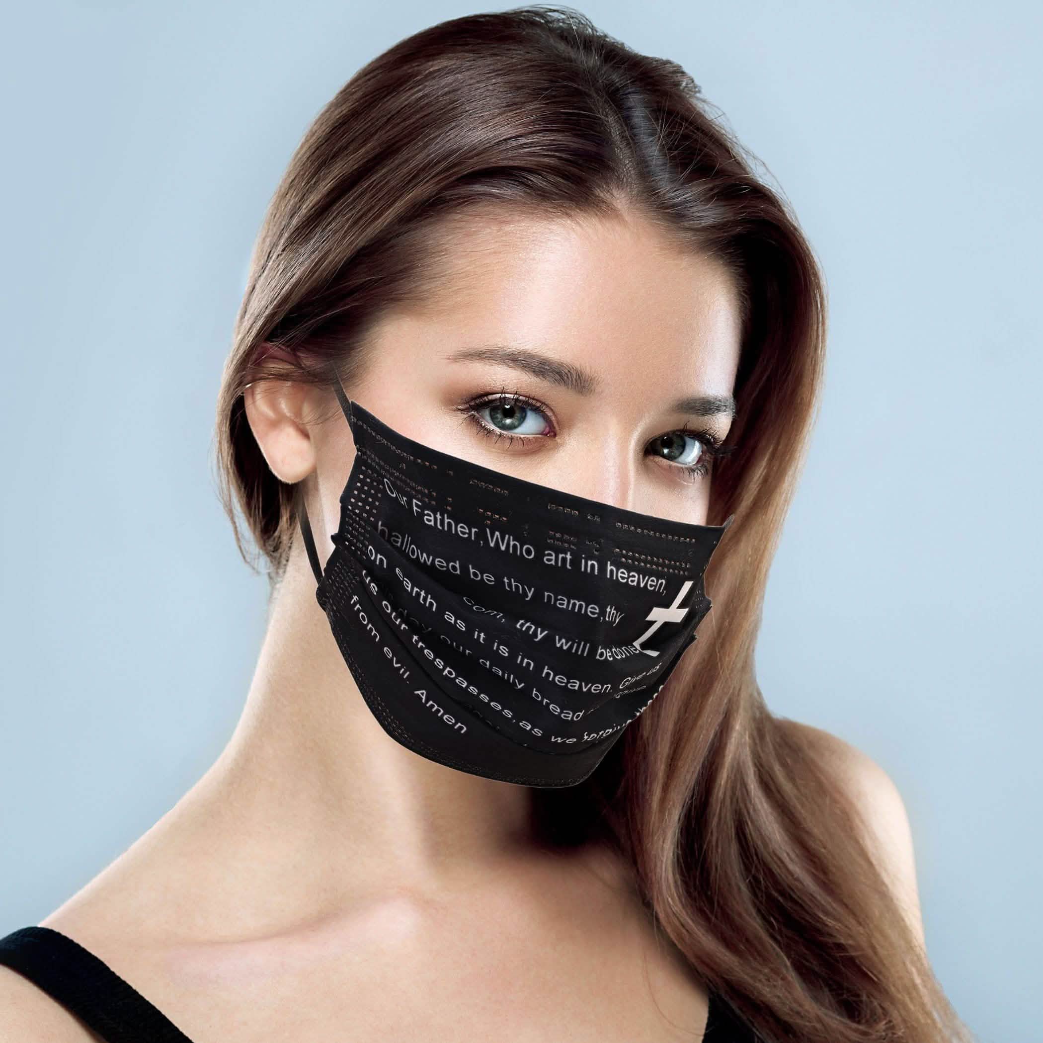3 Ply Disposable Prayer Face Mask