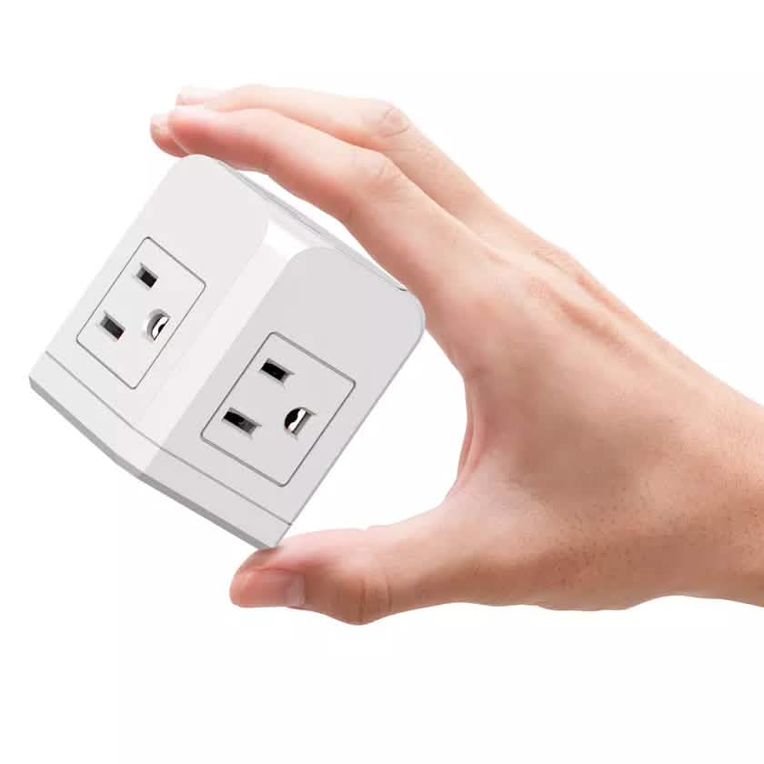 3 Wall Outlets with 3 USB Ports (5ft cord)