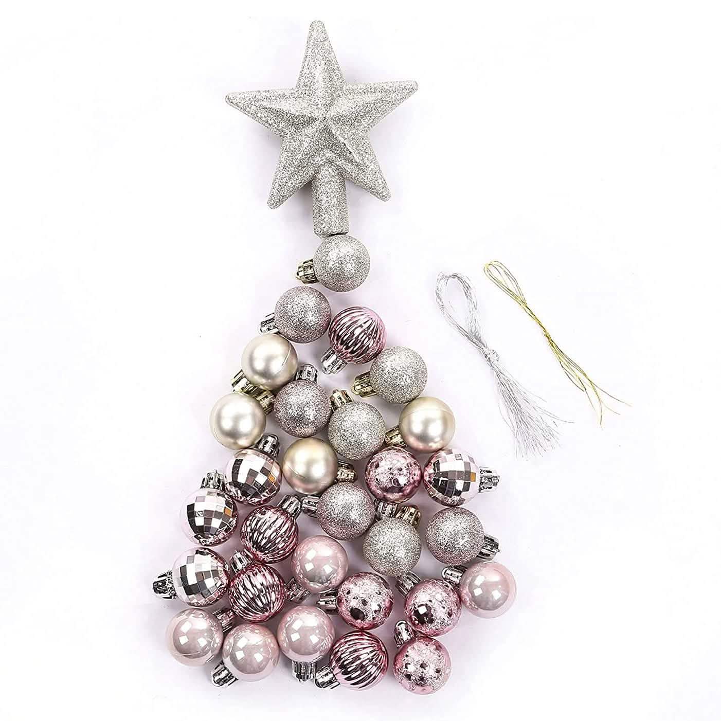 30-Piece: Christmas Balls Ornaments for Xmas Tree