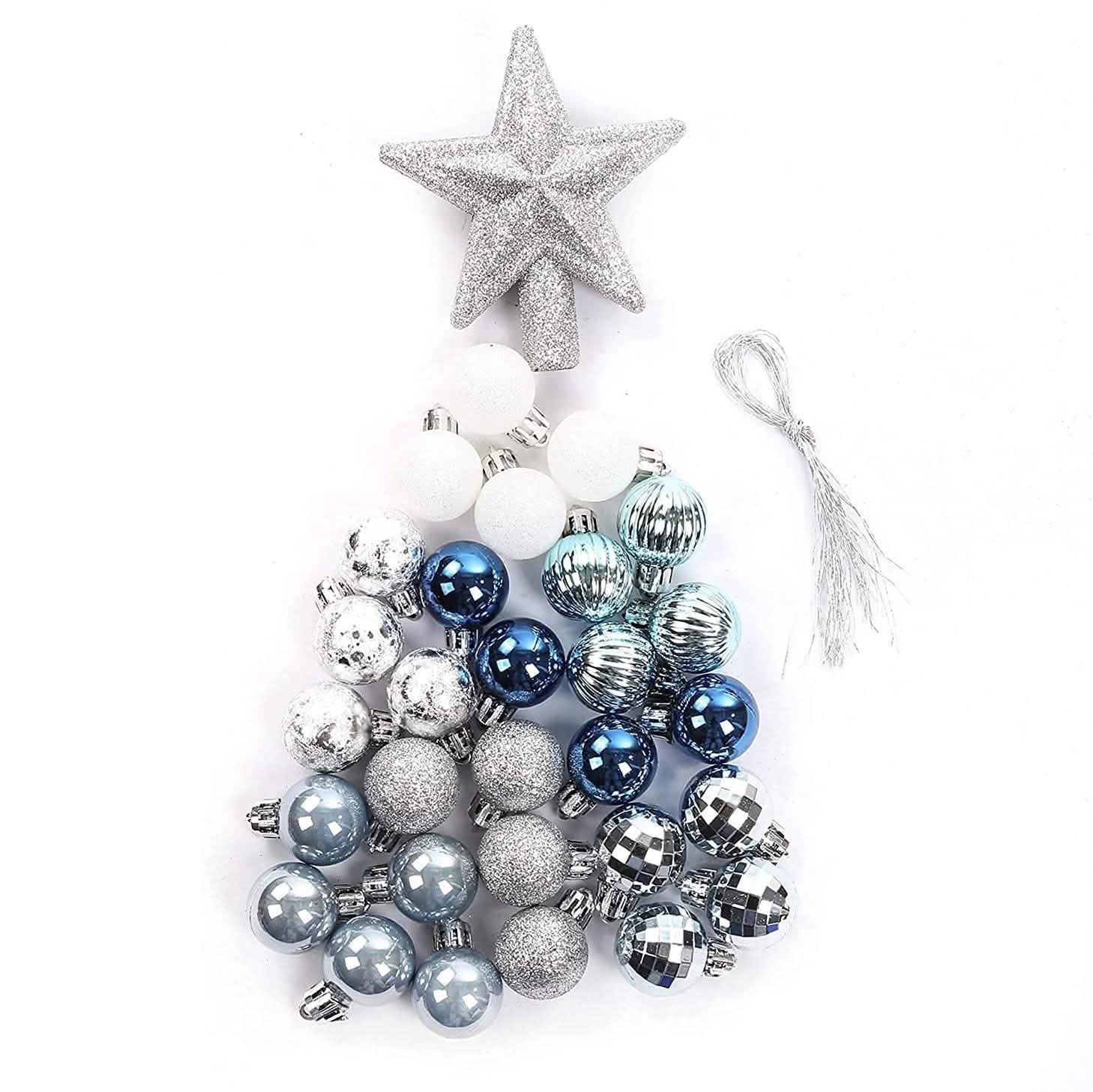 30-Piece: Christmas Balls Ornaments for Xmas Tree