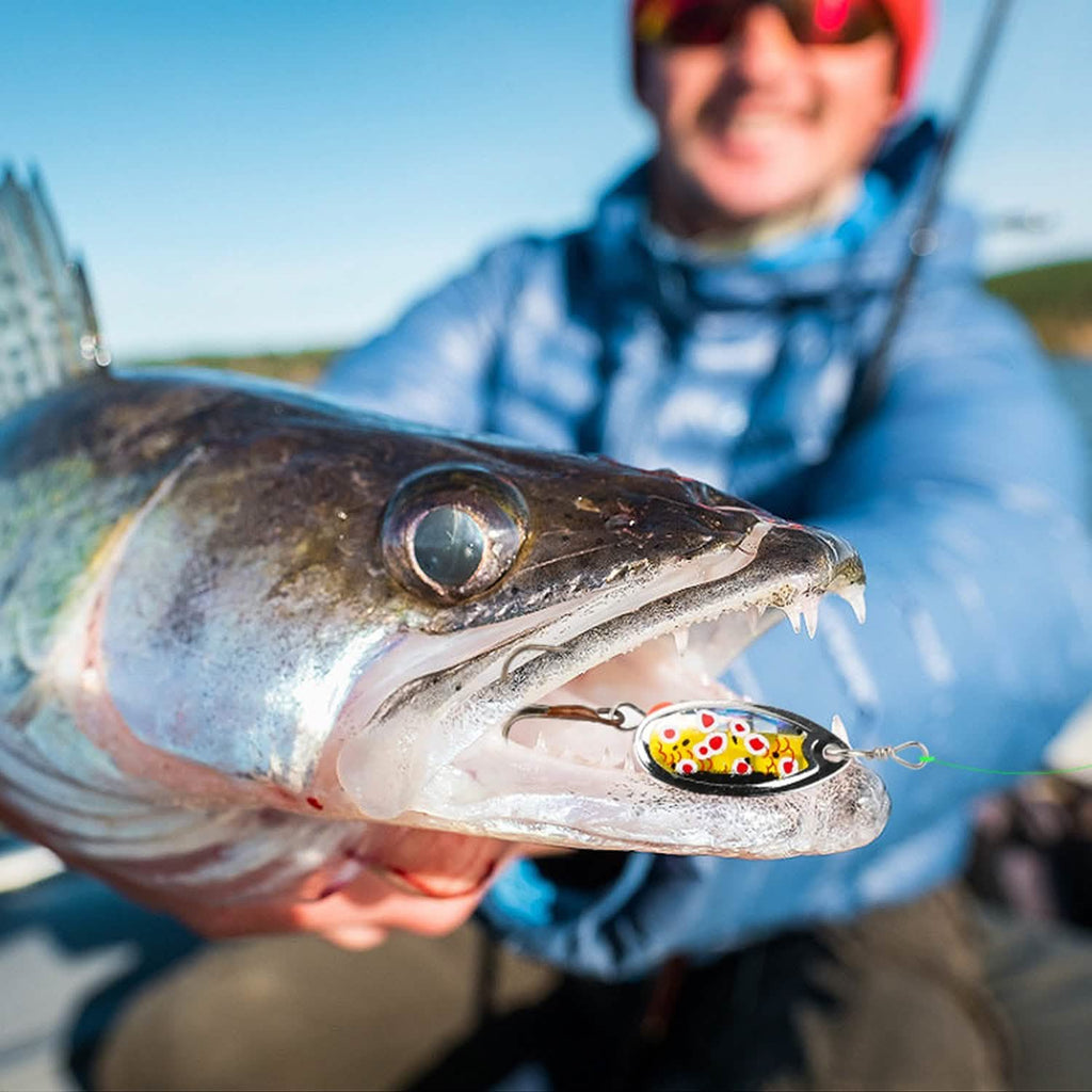 30-Piece: Fishing Metal Spoon Lures Kit