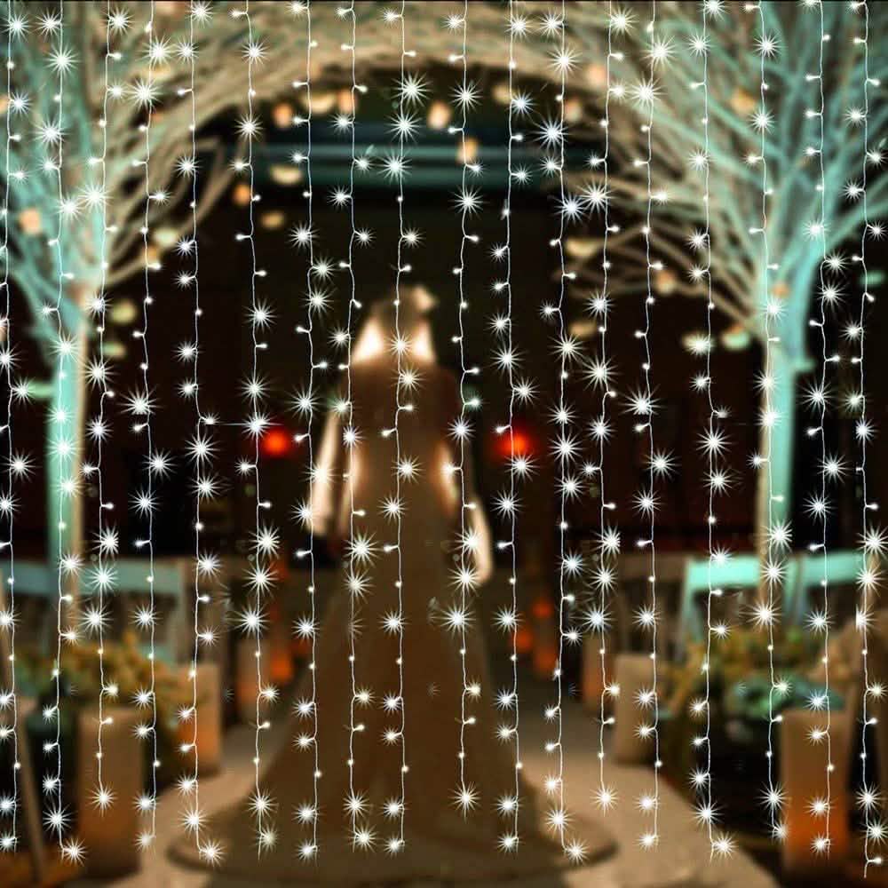 300 LED 3M Waterproof Starry Fairy String Lights with Wall Plug-in Controller