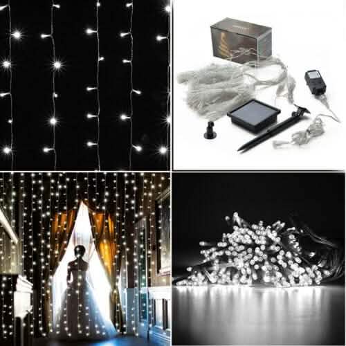 300 LED 3M Waterproof Starry Fairy String Lights with Wall Plug-in Controller