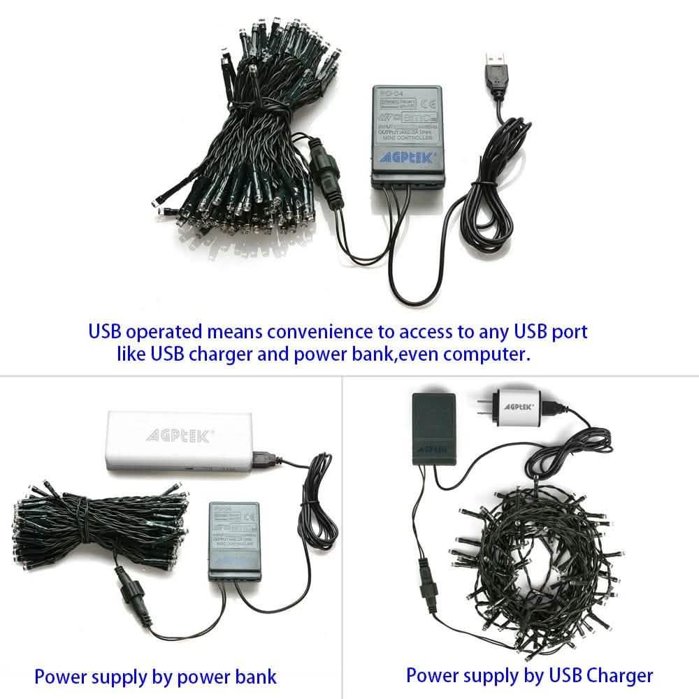 300 LED 8 Mode with Memory Function Starry Fairy Lights