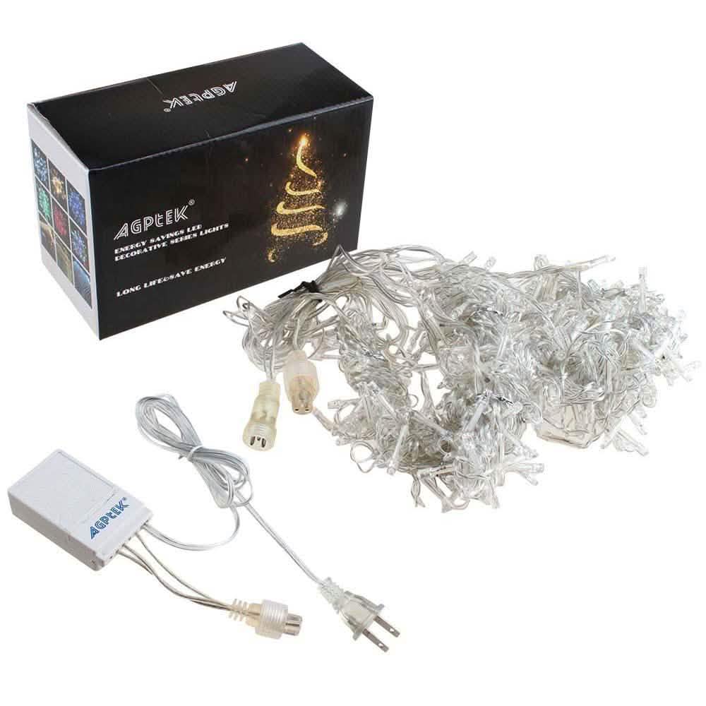 300 LED Blue Fairy String Light Curtain Light with Controller