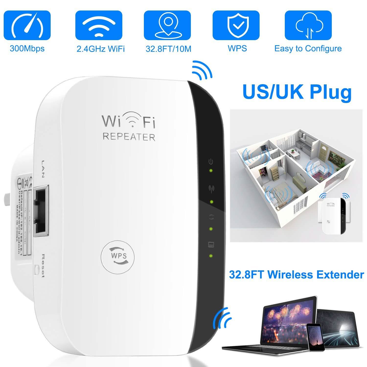 300 Mbps WiFi Repeater