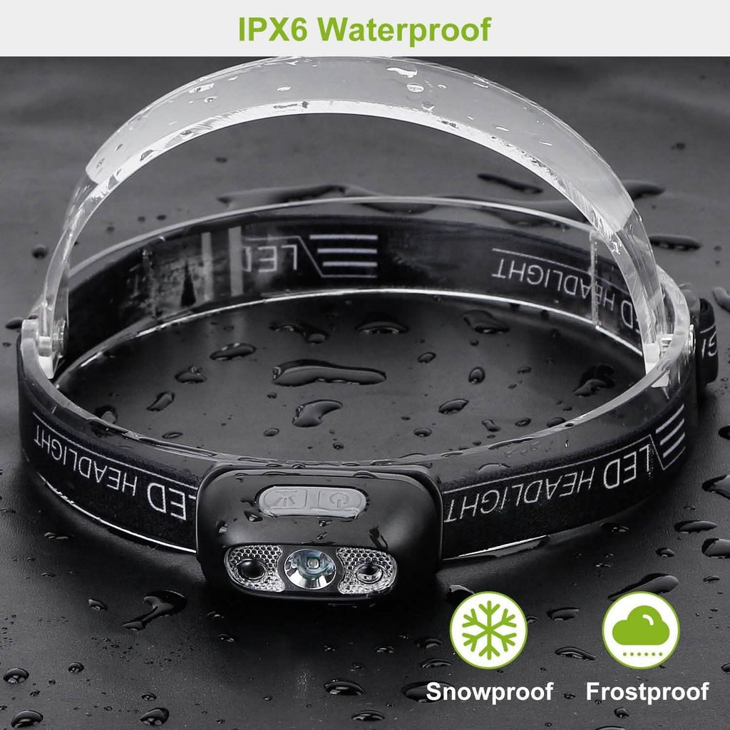 30000LM Rechargeable Motion Sensor Headlamps
