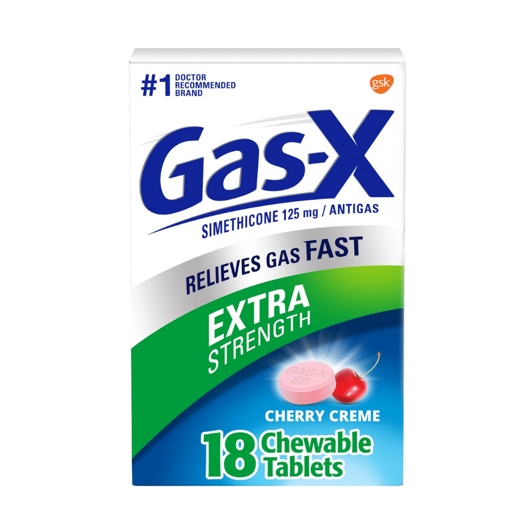 Gas-X Chewable Tablets Extra Strength Cherry (18 ct)