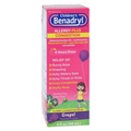 Children's Benadryl Allergy Plus Congestion Grape (4 fl oz)
