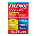 Tylenol Cold & Flu Severe Day/Night Caplets (24 ct)