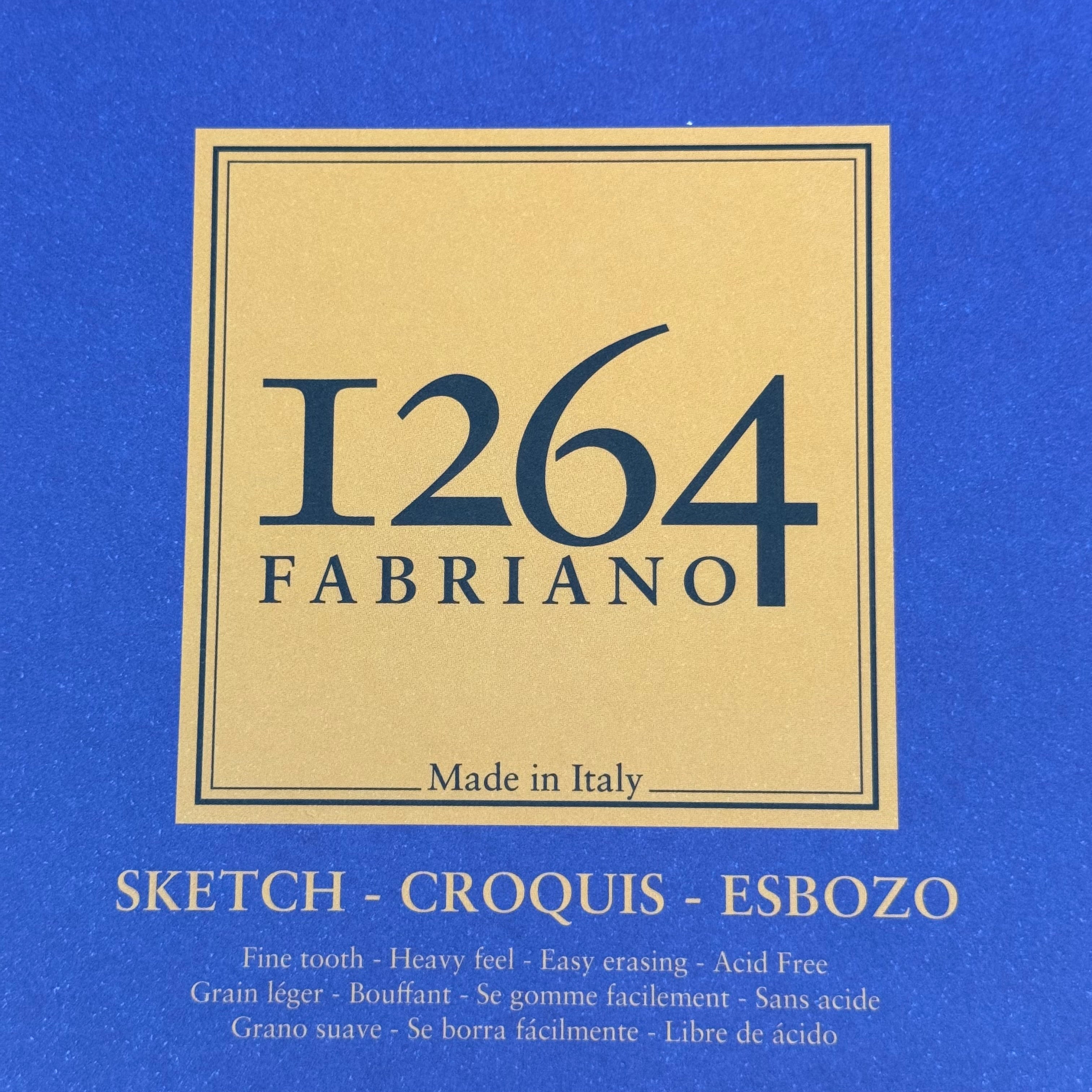 FABRIANO I264 Sketch Paper PADS (5 PACK) 5.5" x 8.5" Sketch Pad 100 Sheets each
