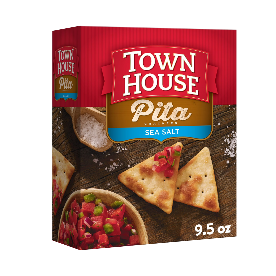 Town House Pita Crackers Sea Salt (9.5oz)