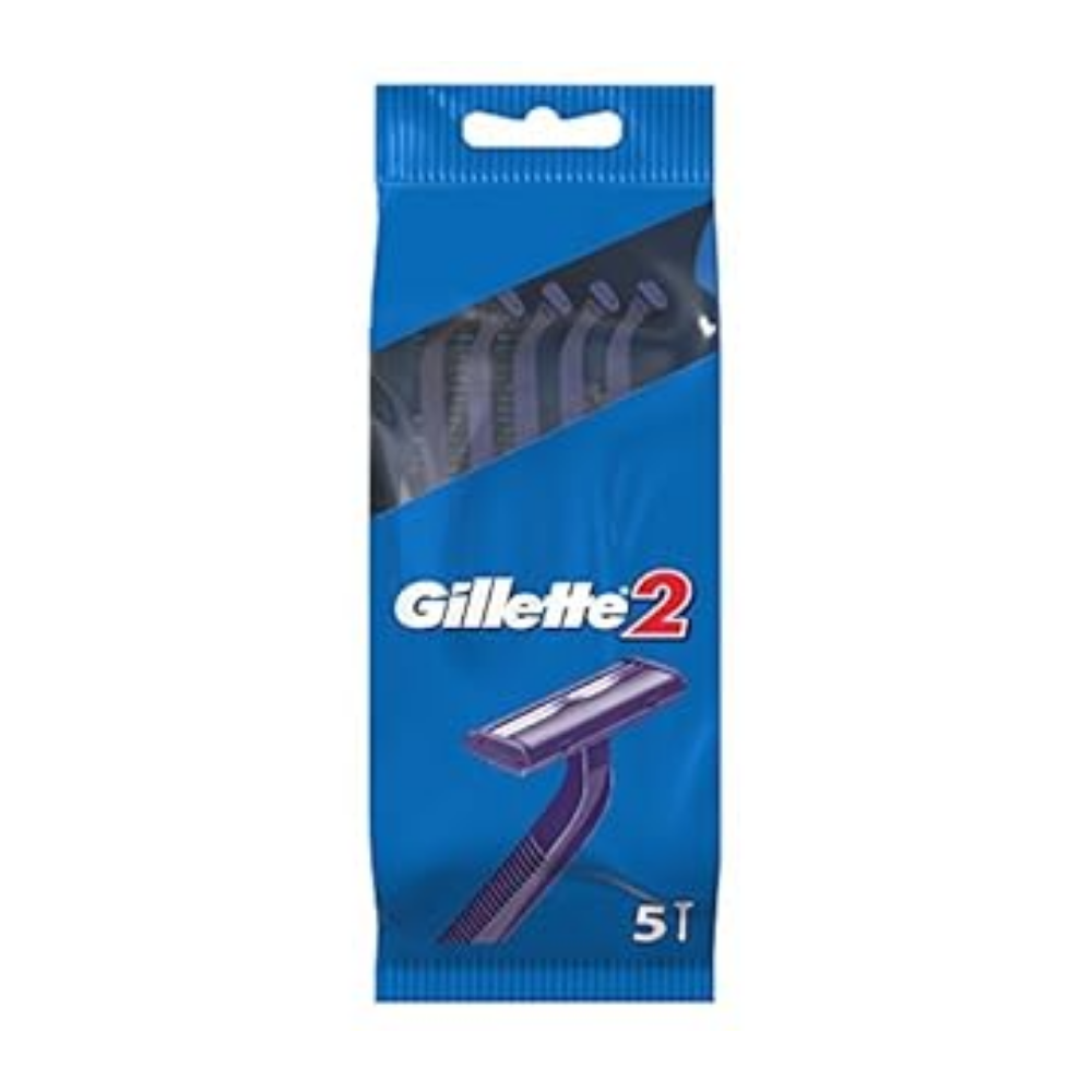 Gillette Blue 2 Disposable Razor (5 pk)