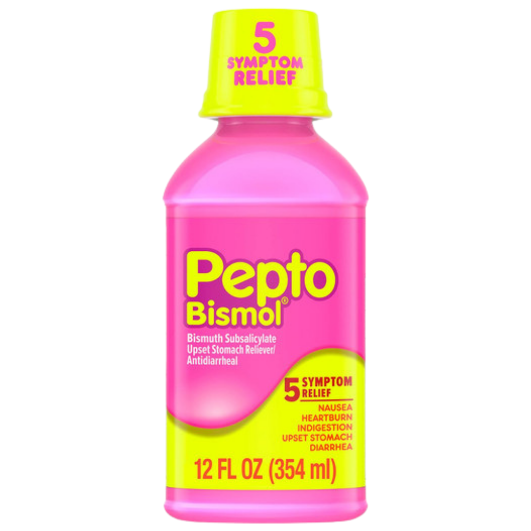 Pepto Bismol 5 Symptom Relief Liquid Cherry (12oz)