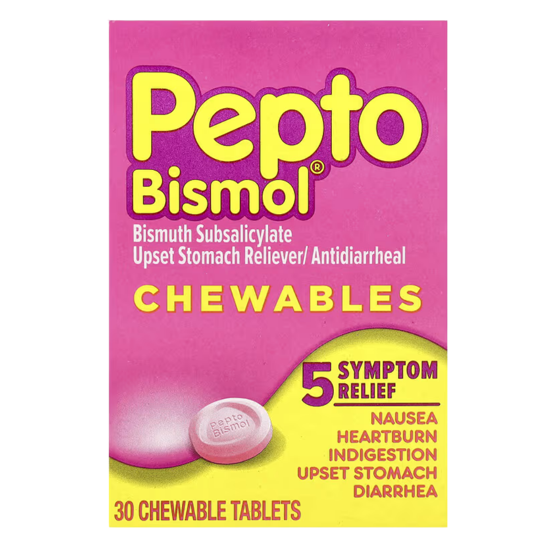 Pepto-Bismol Chewable Tablets (30 ct)