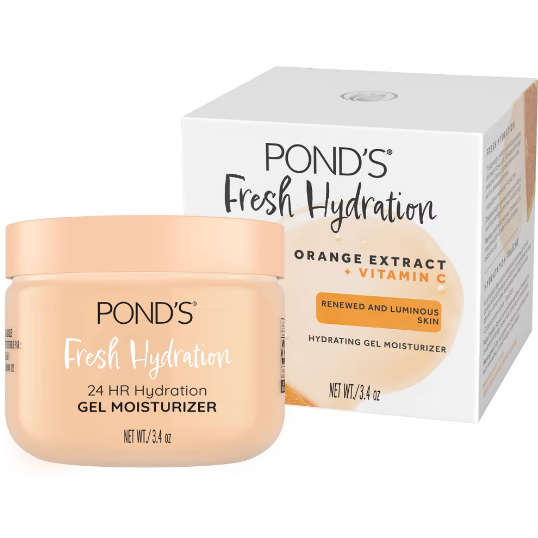 Pond's Fresh Hydration Gel Moisturizer Orange (3.4oz)