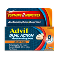 Advil Dual Action Back Pain Caplets (18 ct)
