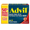 Advil Ibuprofen Pain Reliever Coated Tablets (36 ct)
