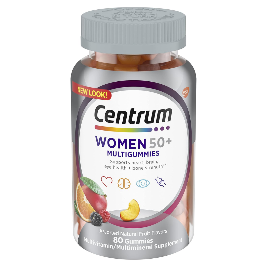 Centrum MultiGummies Women 50+ Multivitamin (80ct)