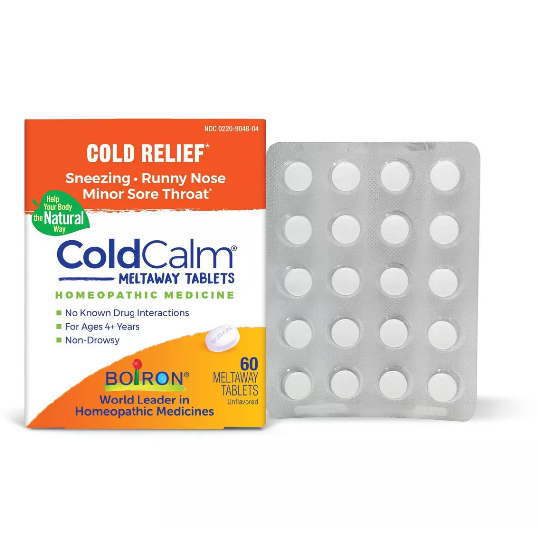 Boiron ColdCalm Meltaway Tablets (60 Count)