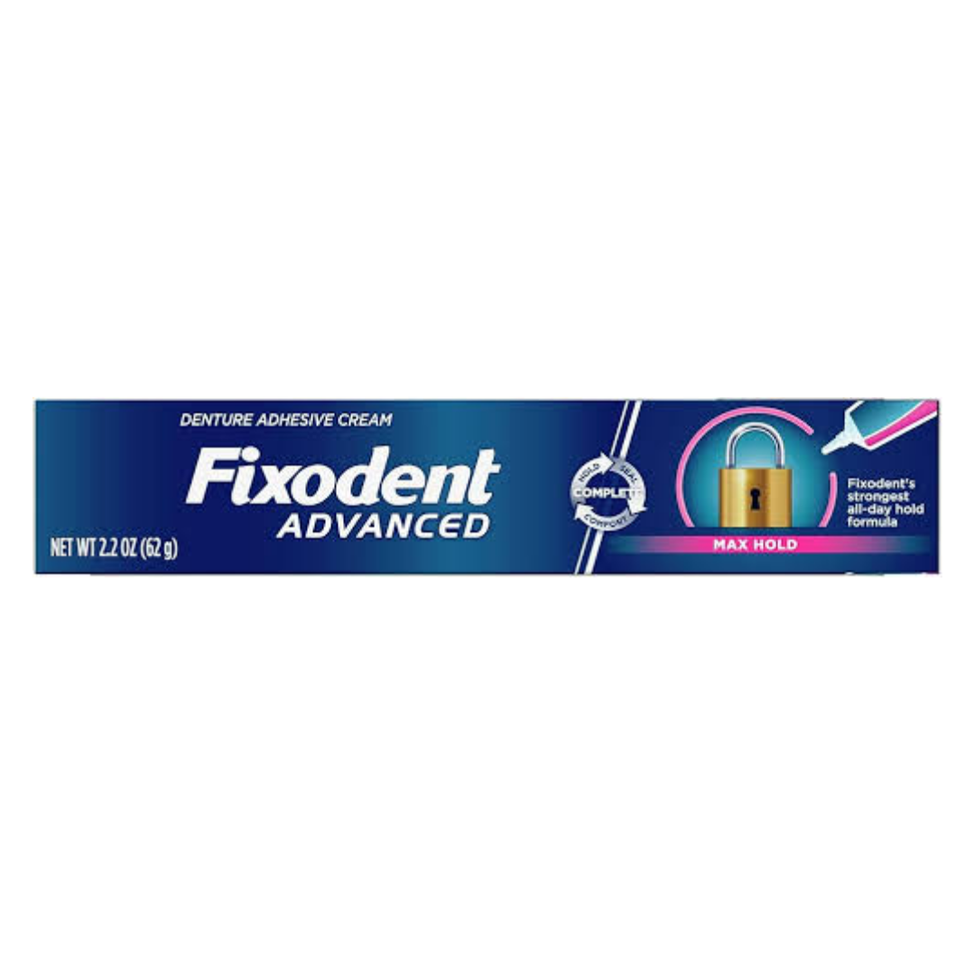 Fixodent Advanced Max Hold Denture Adhesive (2.2oz)