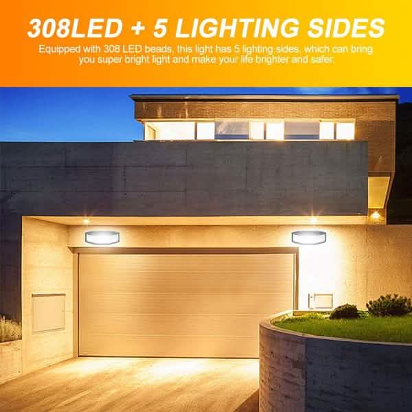 308 LED Solar Outdoor Lights