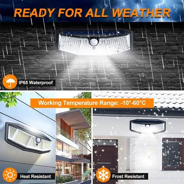 308 LED Solar Outdoor Lights