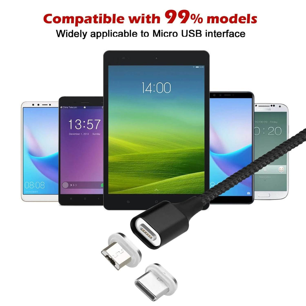 3.0A Magnetic Micro USB Android Interface Fast Charging