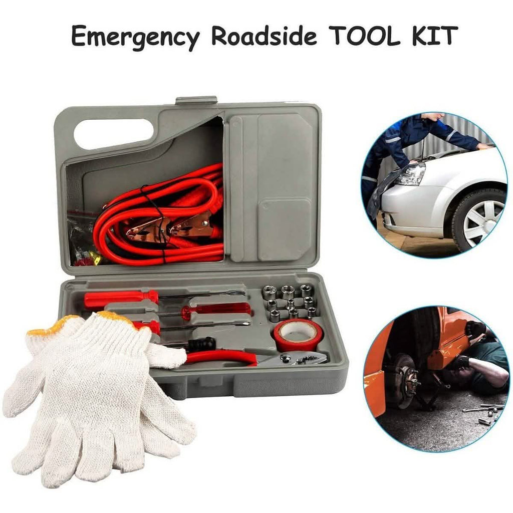 31-Piece: Emergency Roadside Tool Kit