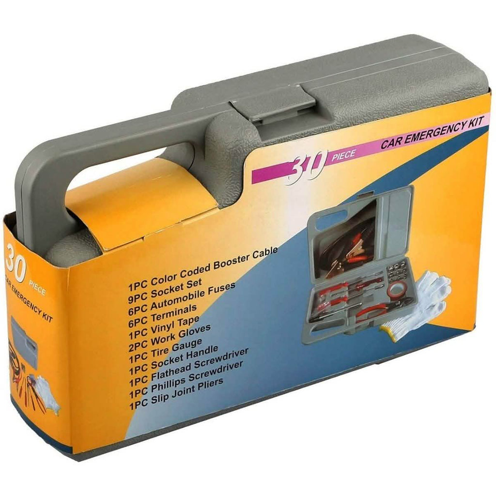 31-Piece: Emergency Roadside Tool Kit