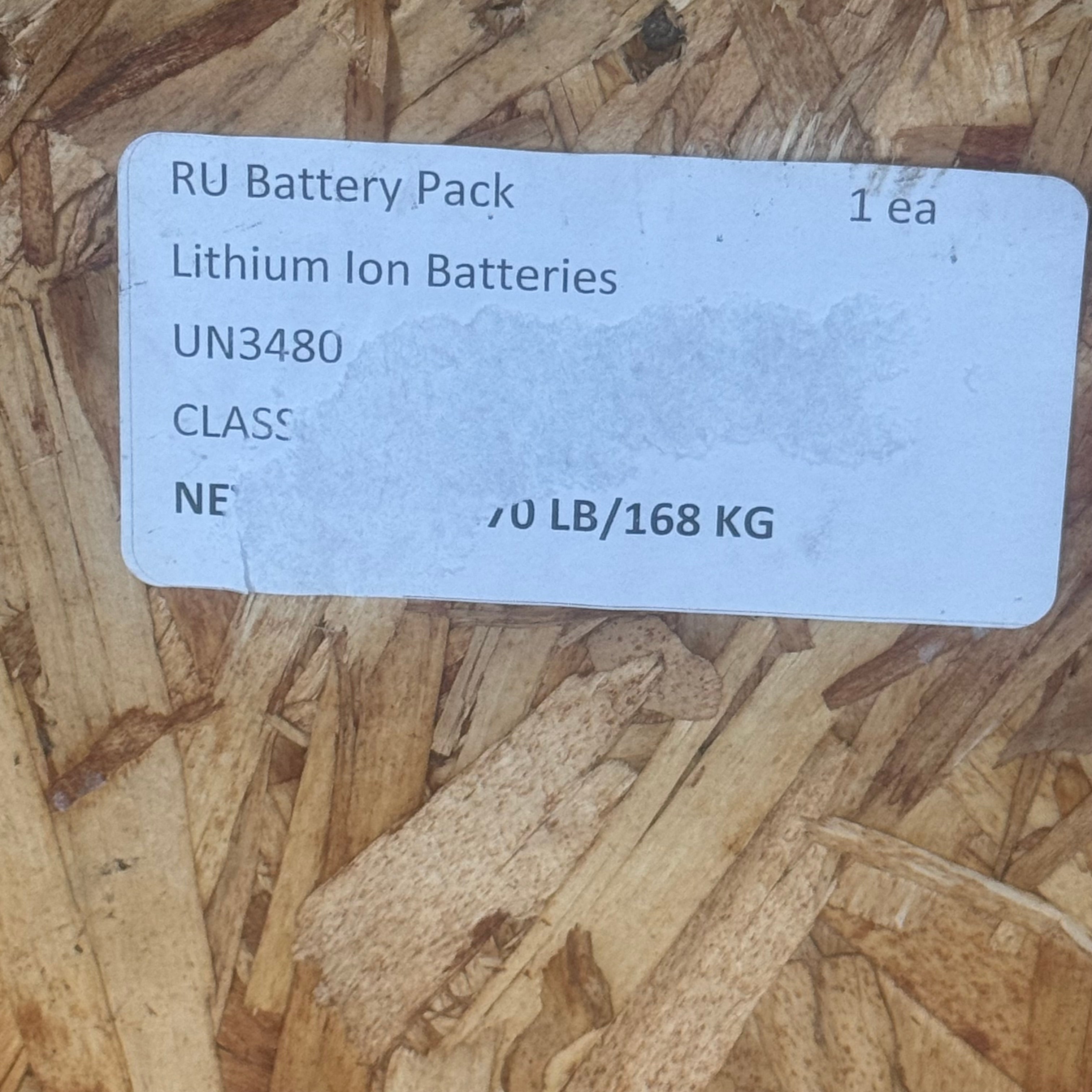 MOPAR Lithium PHEV Battery Pack for Chrysler Pacifica Vehicles 41"x10" UN3480 05193143AW