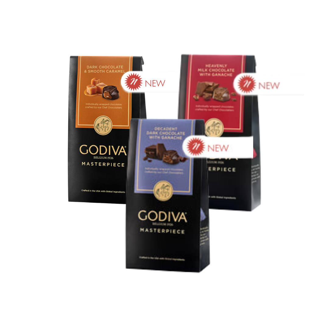 Godiva Masterpieces Individually Wrapped Assorted Chocolates (4.9oz)