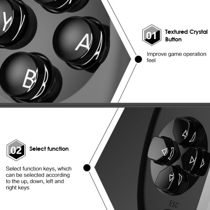 Single system Handheld game console X12 large-screen massive arcade collection version 8GPSP