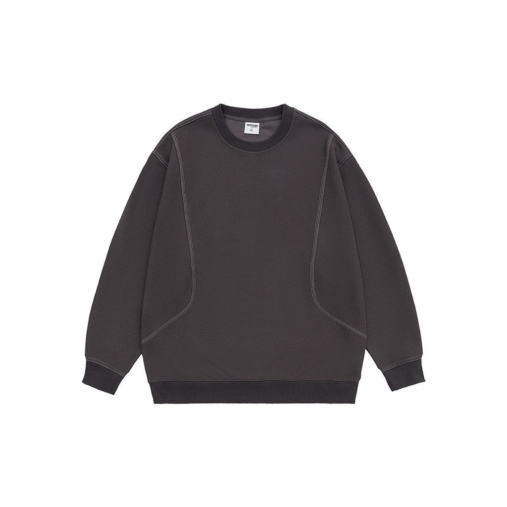 Hoodie Men's Round Neck Sweatshirt Loose Oversized  Men's Outerwear