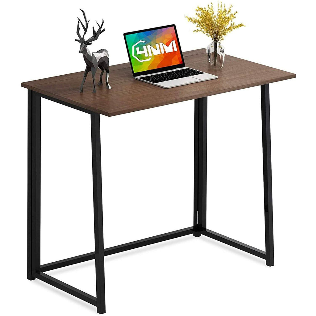 31.5" Small Desk No-Assembly Folding Computer Desk