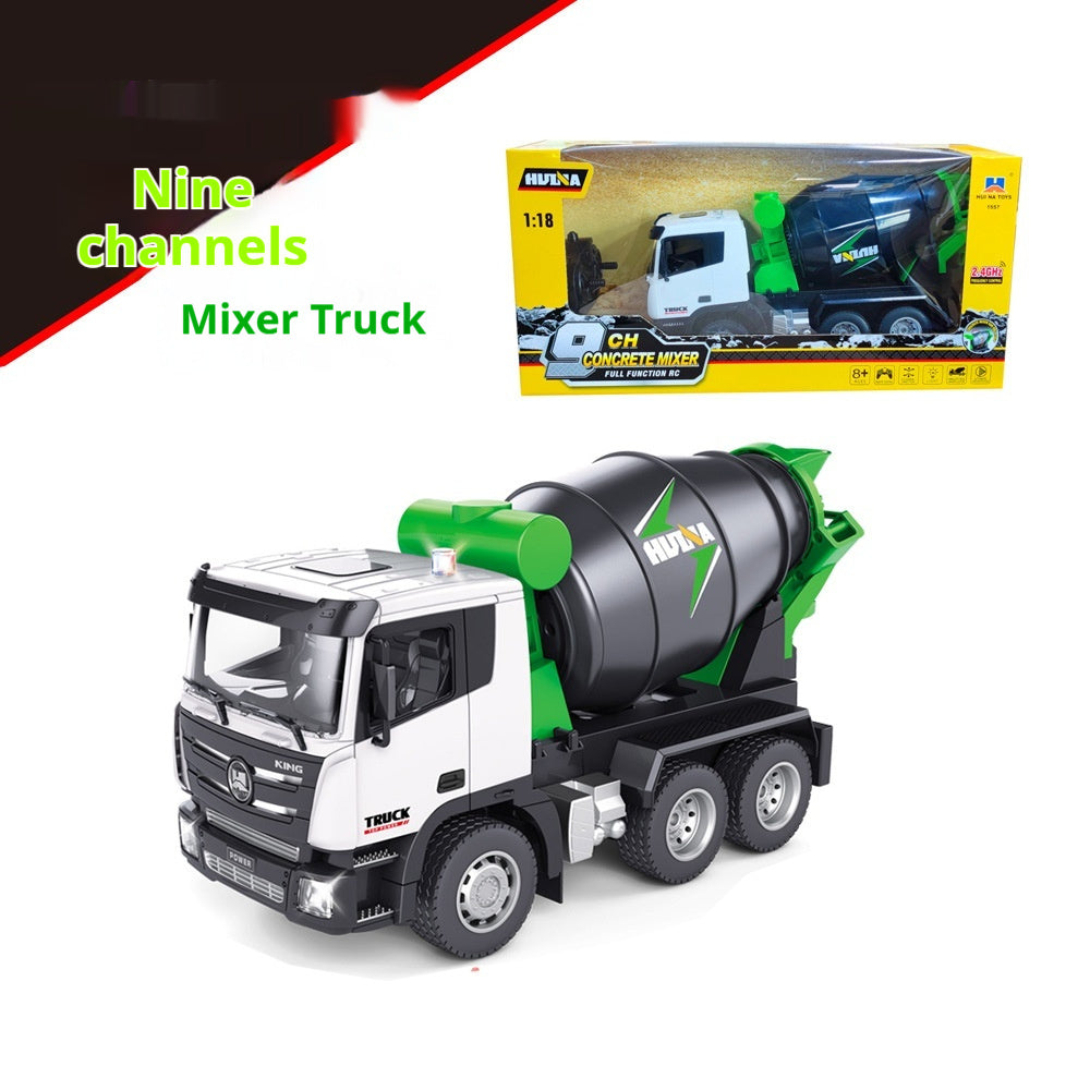 Remote Controlled Mixer Truck Engineering Vehicle Toy Electric Remote Controlled Model