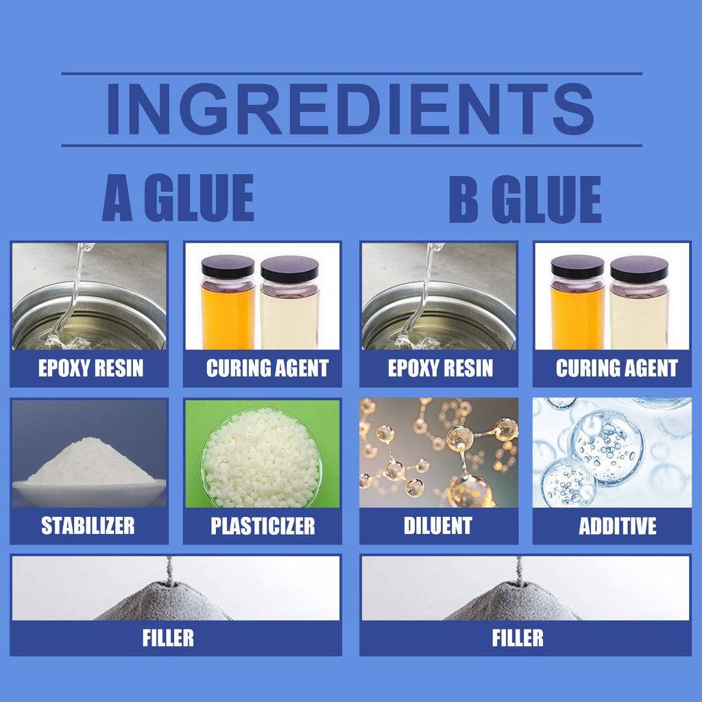 Casting Glue Box Cast Iron Sealant Ab Sealant Sealant Leak Repair Plugging Metal Bonding