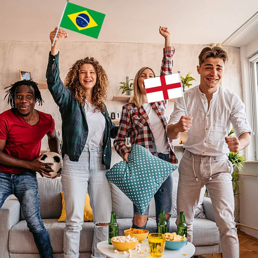 32-Pieces: World Cup 2022 Participating National Teams Flags