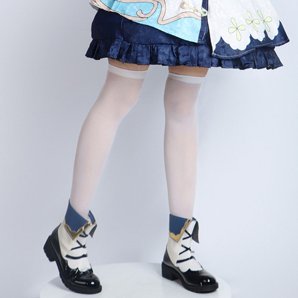 Genshin Impact cosplay animation clothing anime game Luoli girl Mond Barbara cos clothing matching shoes