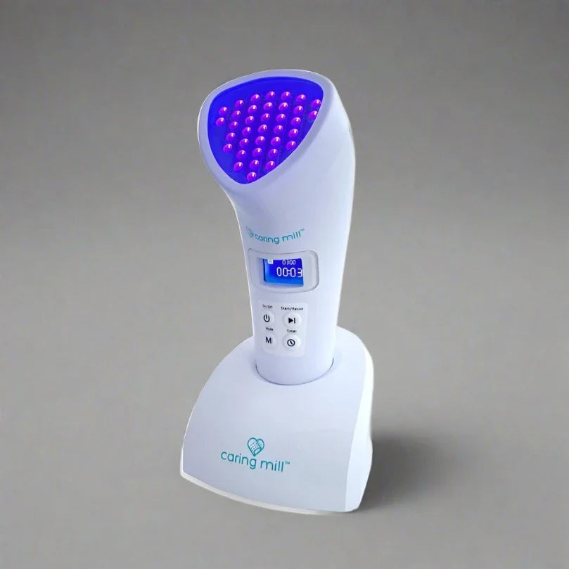 CARING MILL Anti-Acne Blue Light Therapy Device For Breakouts White 5985