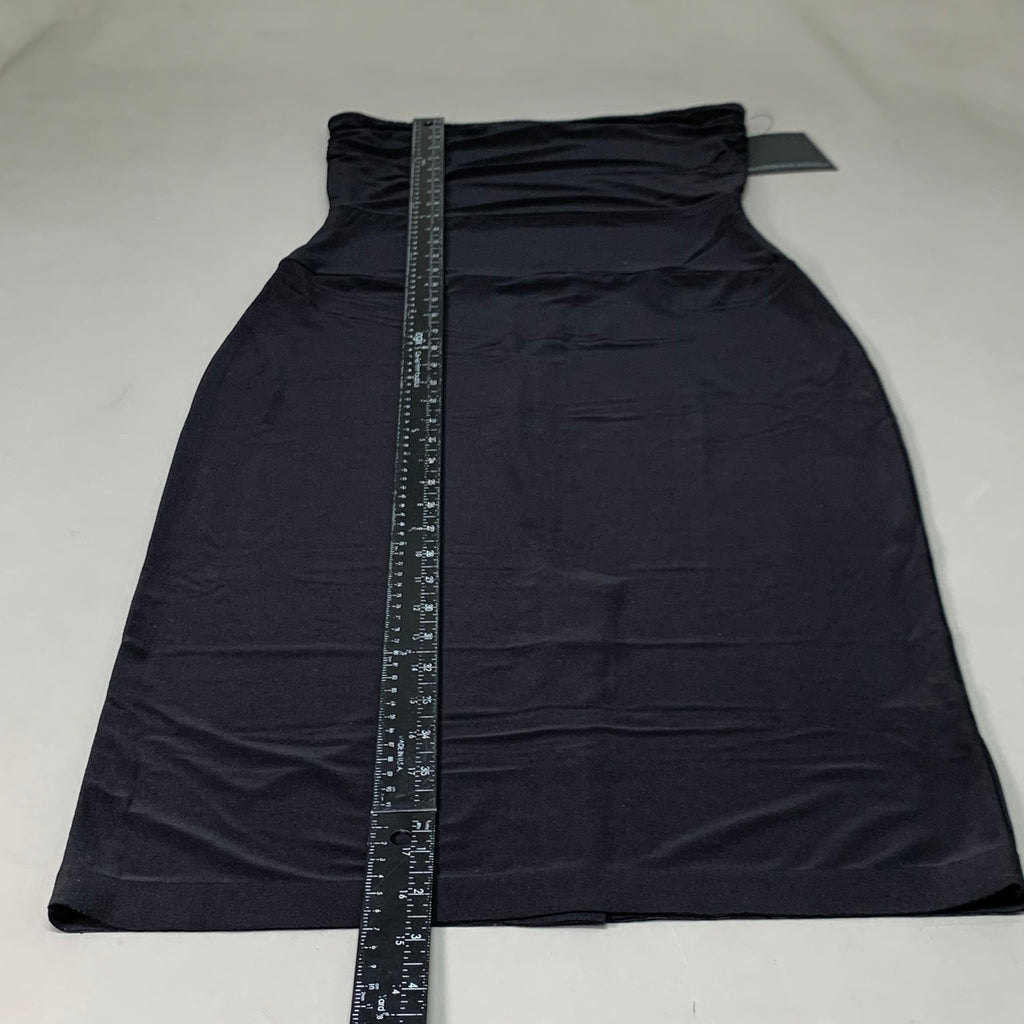 NORMA KAMALI Strapless Dress To Knee SZ M/38 Black KK4253PL097001 (New)