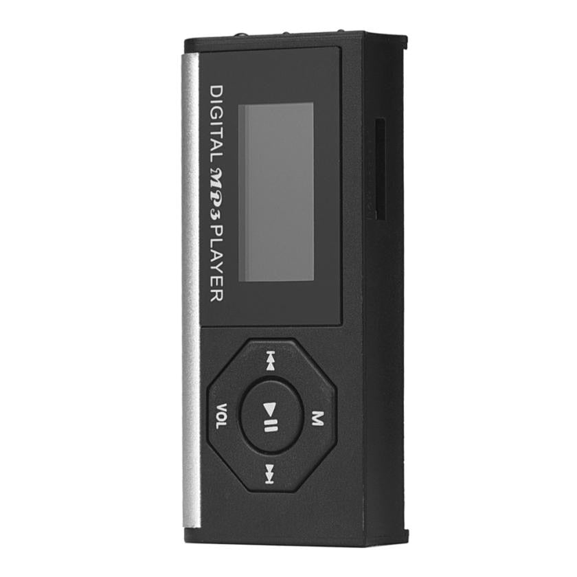 Mini Mp3 Hifi Player Mini USB MP3 Music Media Player LCD Screen Support 16GB Micro SD TF Card Sport Headphone Mp3 Player