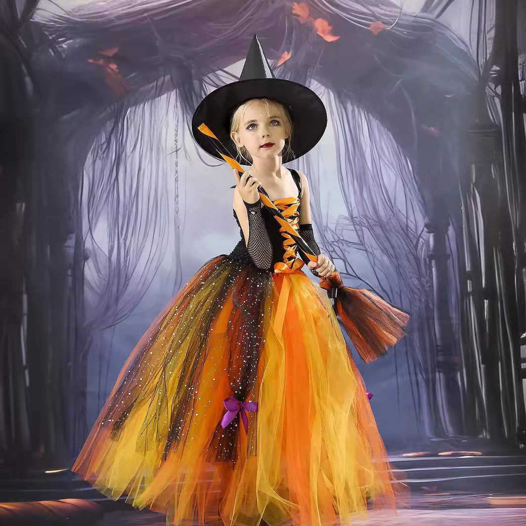 Cosplay Witch Pettiskirt Witch Cosplay Costume Wizard Skirt