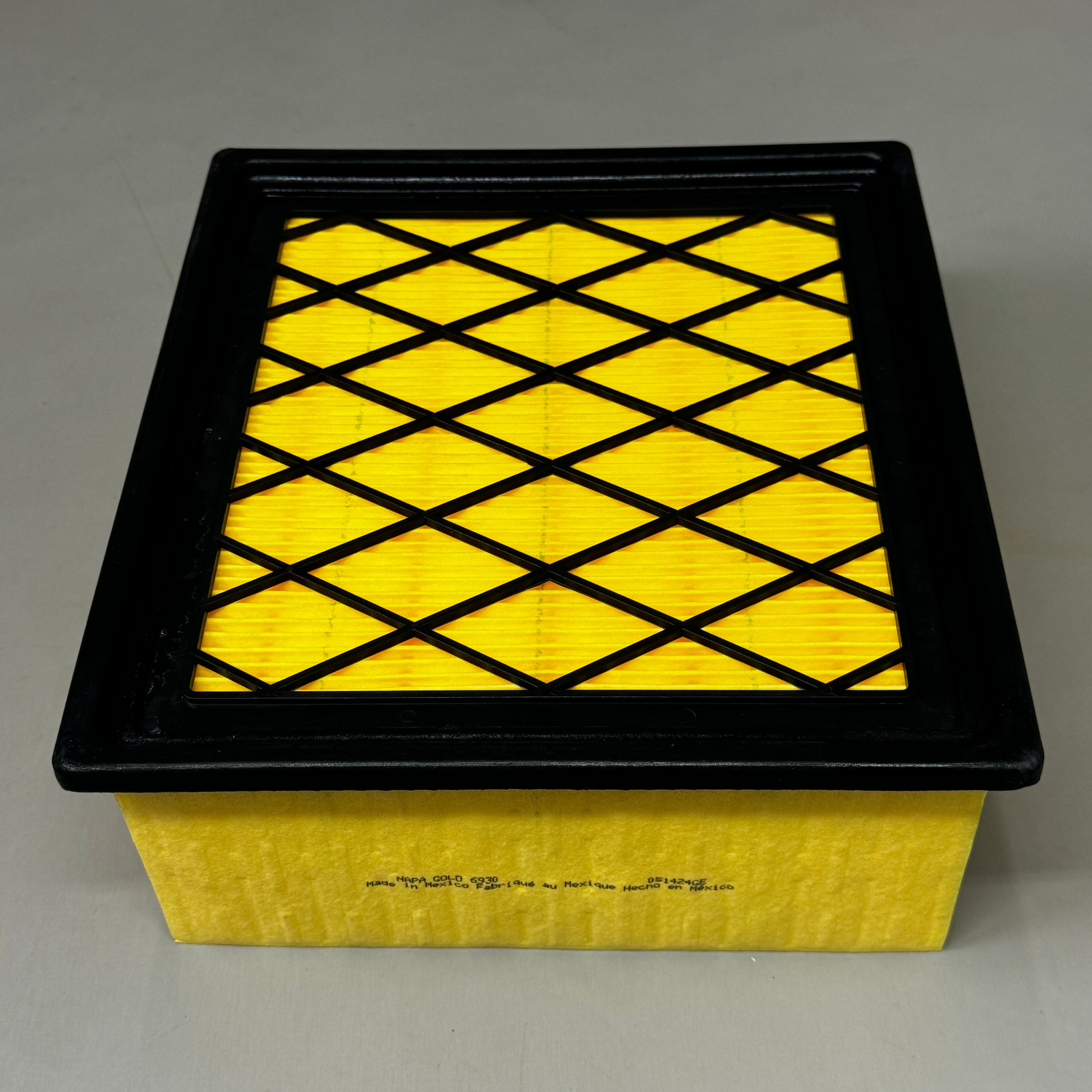 NAPA Gold Panel Air Filter High-Tear Strength Polyurethane Seal for Dodge 6930
