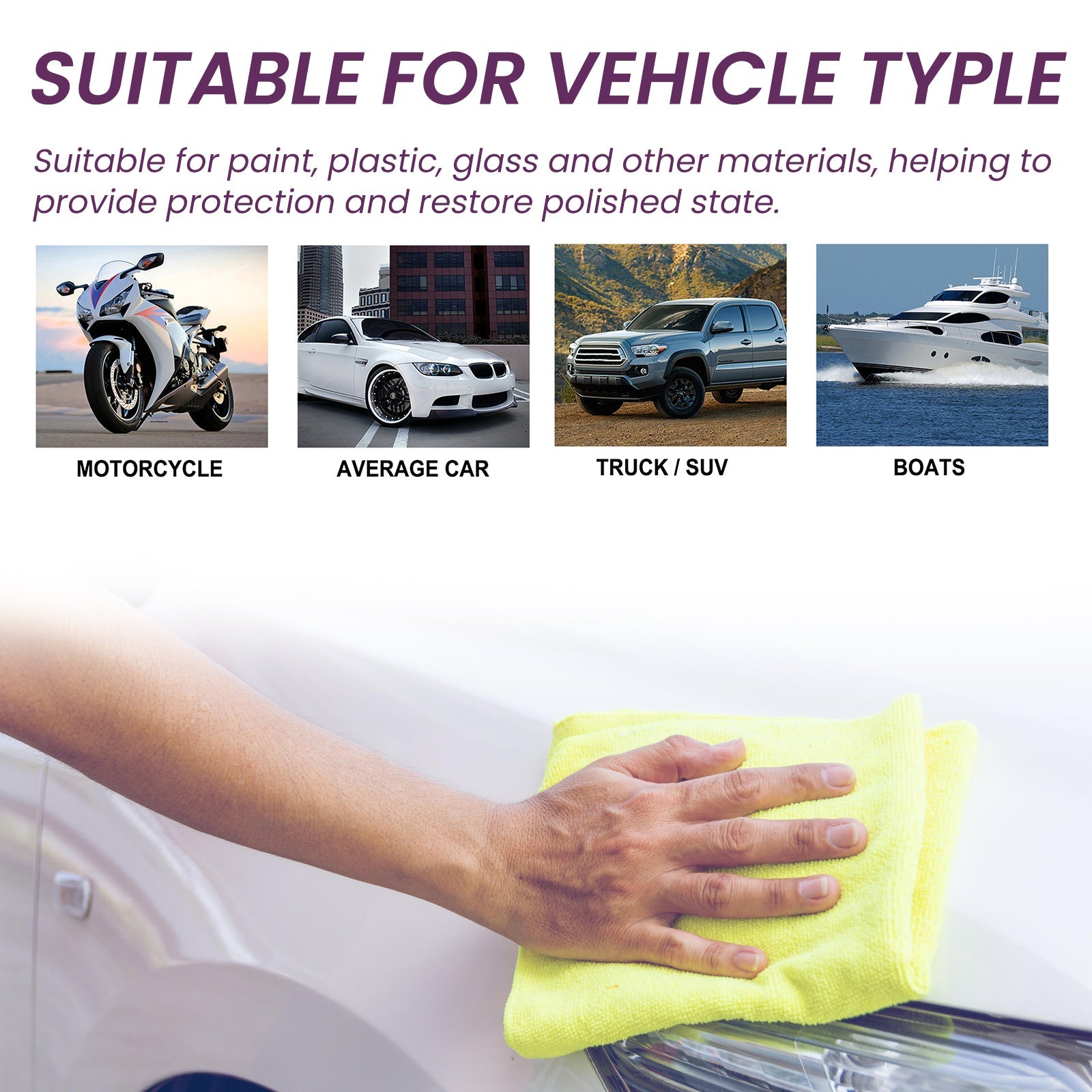 Coating Paste 3 In 1, Car Cleaning Decontamination Scratches Repair Multi-Purpose Car Paint Reconditioning Coating Artifact