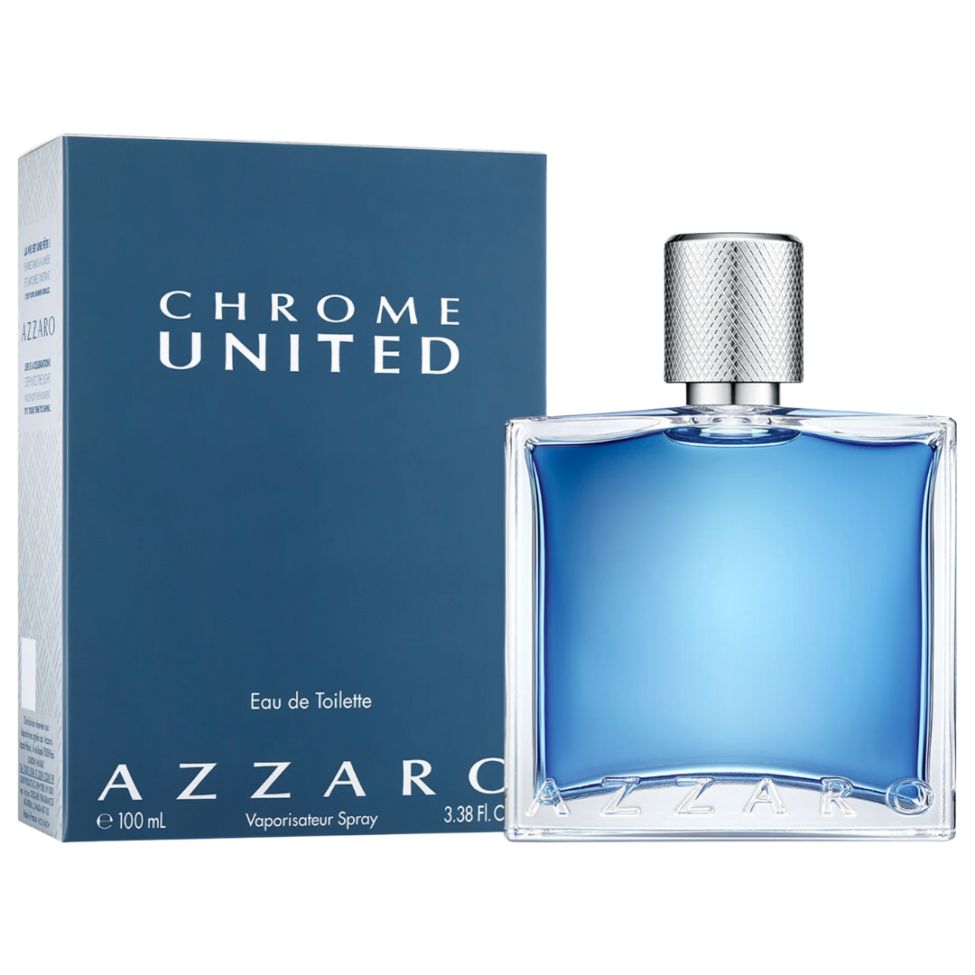 Azzaro Chrome United Eau de Toilette Men (3.4oz)