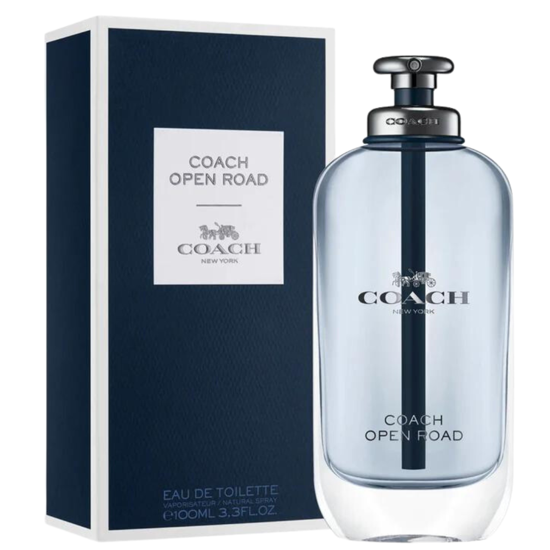 Coach Open Road Eau de Toilette Spray for Men (3.3 fl oz)