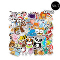 Color anime cartoon stickers cute suitcase decoration waterproof