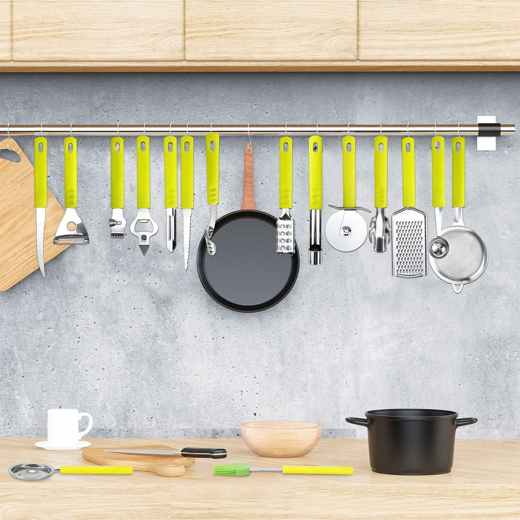 34-Pieces Set: Stainless Steel Kitchen Gadget Tools Set