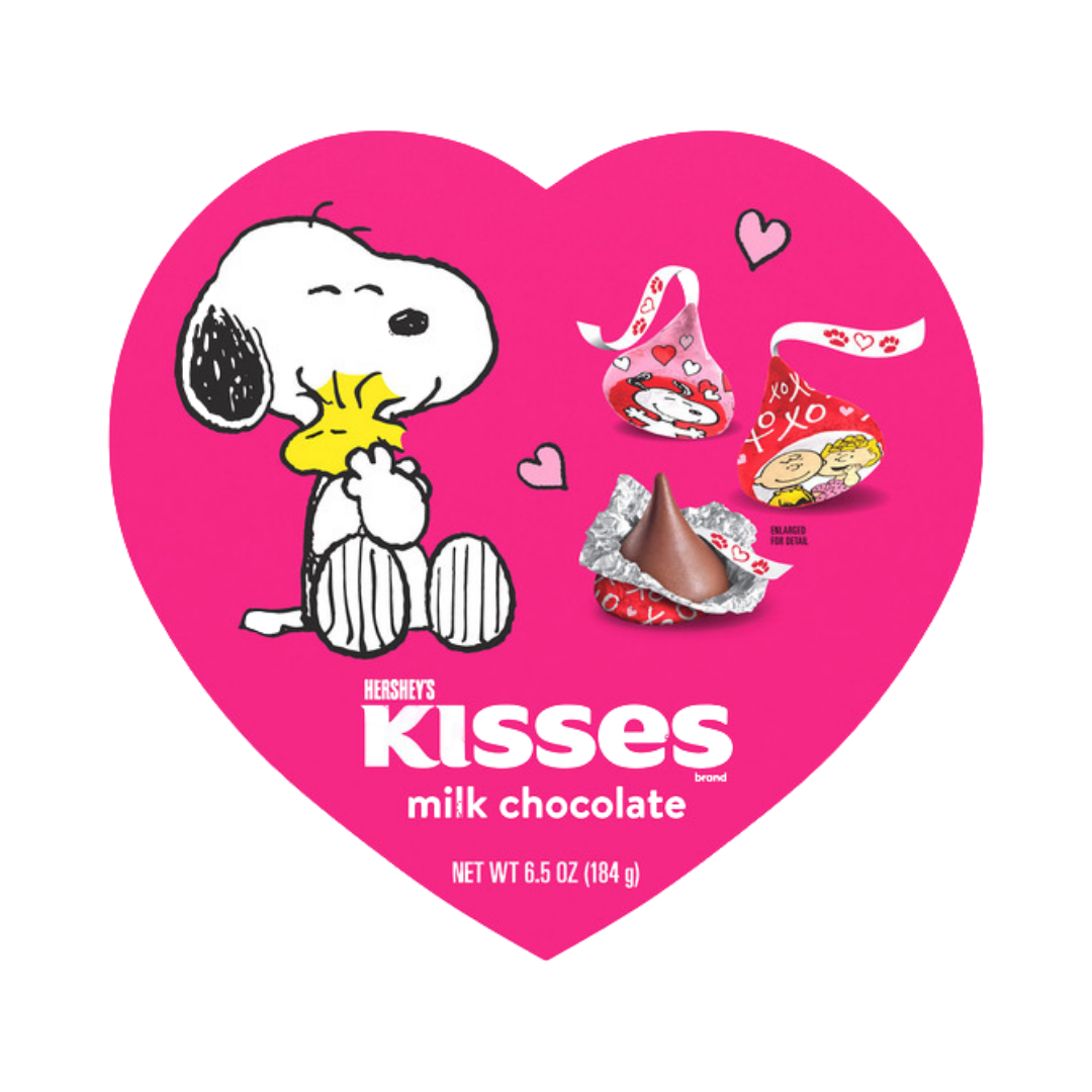 Hershey's Kisses Snoopy & Friends Heart Gift Box (6.5oz)